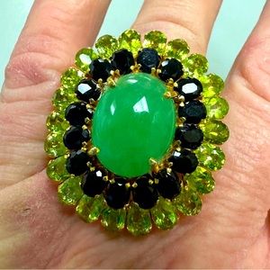 Bling multi stone ring 7.5